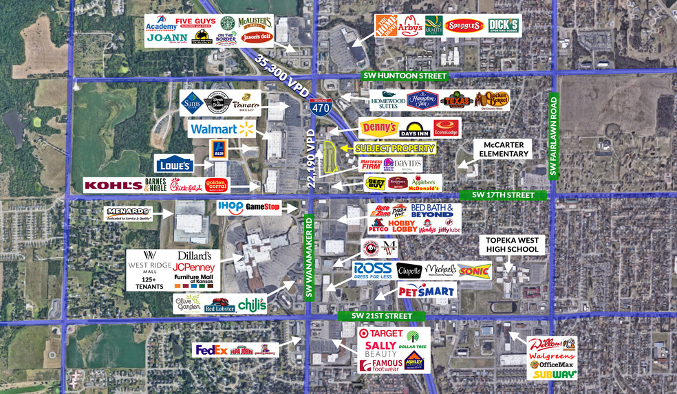 1570-1580 SW Wanamaker Rd, Topeka, KS à louer - Photo de l’immeuble – Image 3 sur 13
