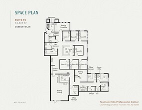 13620 N Saguaro Blvd, Fountain Hills, AZ à louer Plan d’étage– Image 1 sur 4