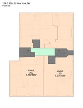 350 Lexington Ave, New York, NY à louer Plan de site– Image 1 sur 1