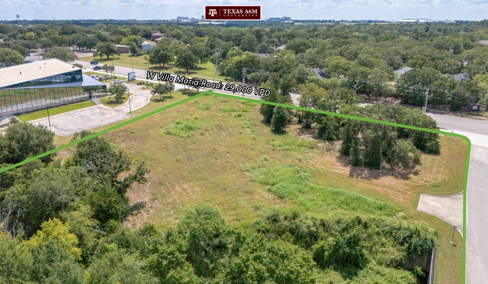 NEC of R A Galindo Parkway & West Villa Maria rd, Bryan, TX à vendre - Aérien – Image 3 sur 7