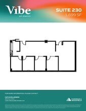 1391 N Speer Blvd, Denver, CO à louer Plan d’étage– Image 2 sur 2