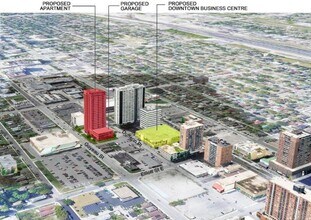 850 Ouellette Ave, Windsor, ON - Vue aérienne  vue de carte