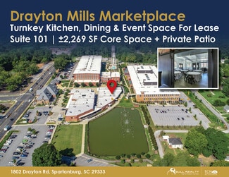 Plus de détails pour 1802 Drayton Rd, Spartanburg, SC - Local commercial à louer