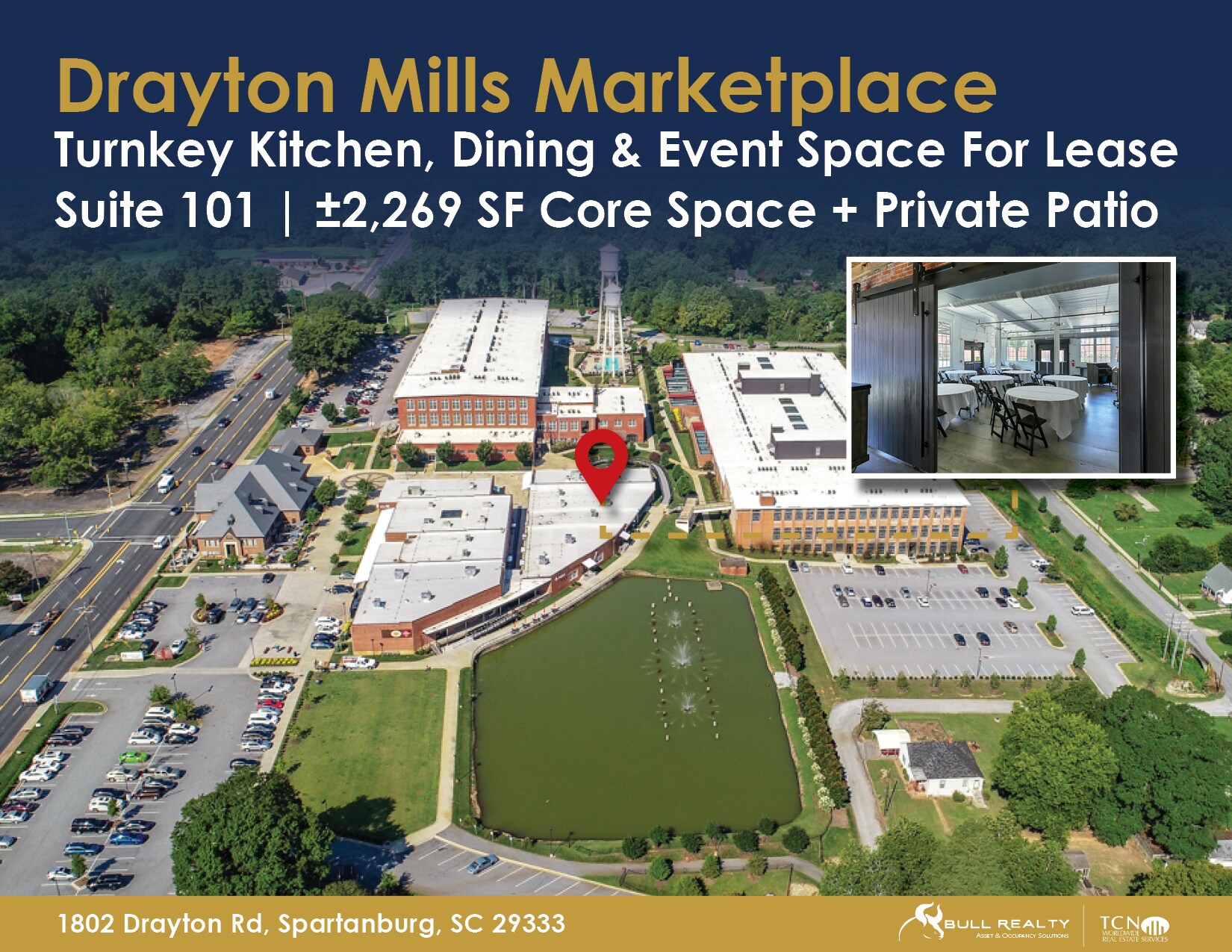 1802 Drayton Rd, Spartanburg, SC à louer Photo de l’immeuble– Image 1 sur 17
