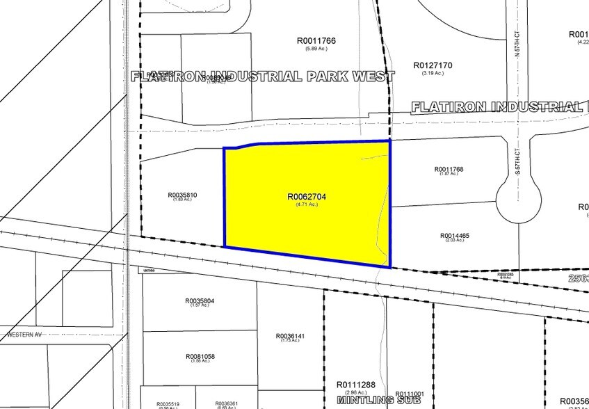 5540 Central Ave, Boulder, CO à louer - Plan cadastral – Image 2 sur 2