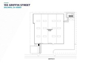 155 Griffin St, Salinas, CA à vendre Plan d’étage– Image 1 sur 5