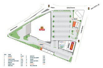 6301-6395 Oxford Ave, Philadelphia, PA à louer Plan de site– Image 1 sur 1