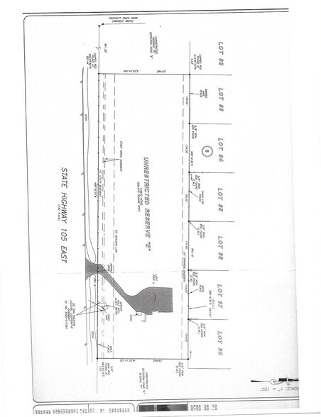 16755 Highway 105 E, Conroe, TX à vendre - Plan de site – Image 3 sur 3