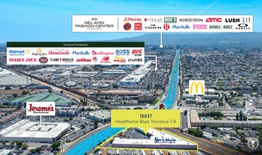 18837 Hawthorne Blvd, Torrance, CA - Vue aérienne  vue de carte - Image1