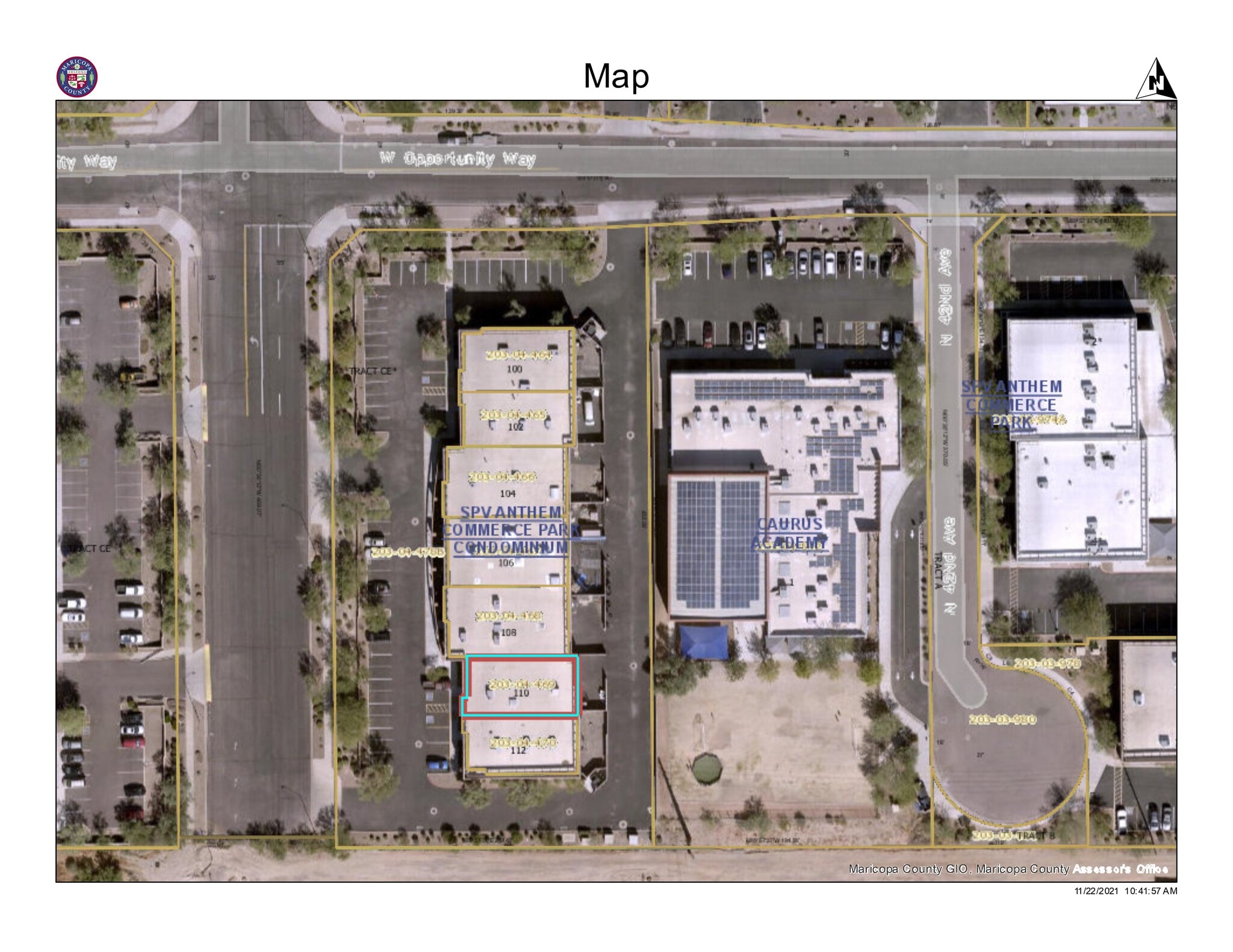4235 W Opportunity Way, Phoenix, AZ à louer Plan de site– Image 1 sur 1