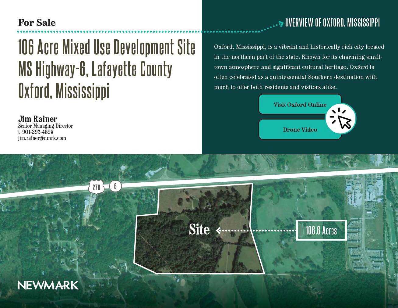 549 Highway 6, Oxford, MS à vendre Aérien– Image 1 sur 3