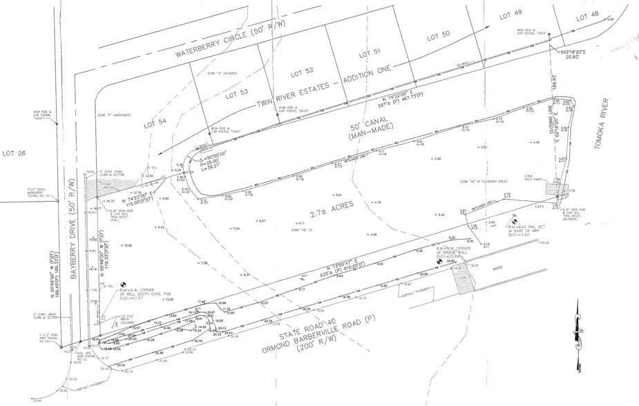 W Granada Blvd, Ormond Beach, FL à vendre - Plan de site – Image 3 sur 4