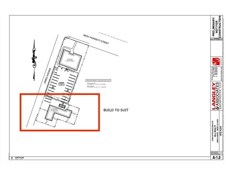 00 James Ave, Greer, SC à louer - Plan de site – Image 3 sur 4