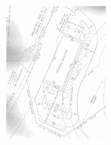601 Graves Mill Rd, Lynchburg, VA à vendre - Plan cadastral – Image 2 sur 2