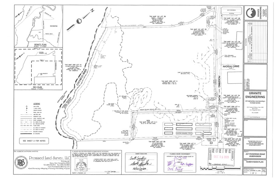 0 Pickering Road, Rochester, NH à vendre - Plan de site – Image 3 sur 3