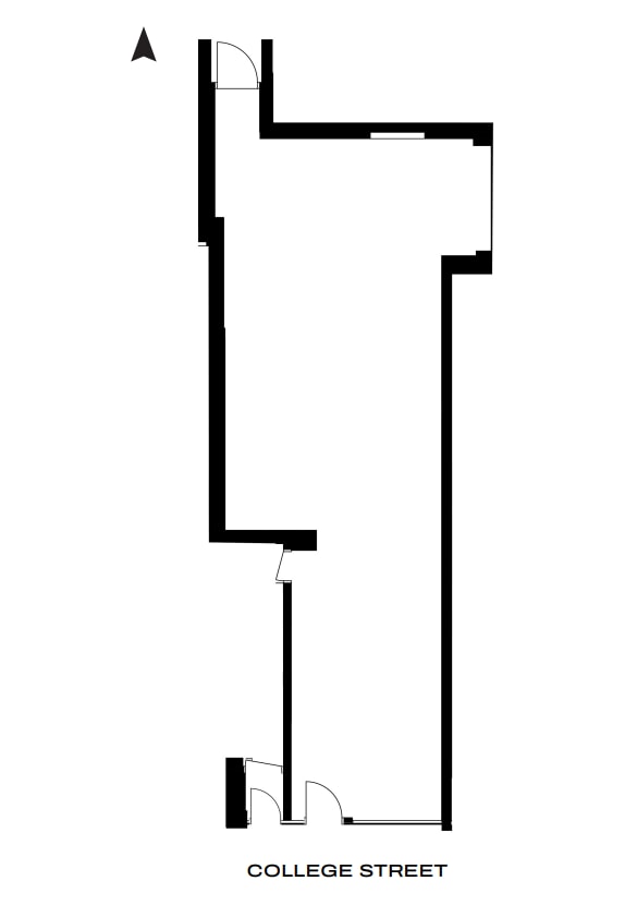 550 College St, Toronto, ON à louer Plan d’étage– Image 1 sur 1