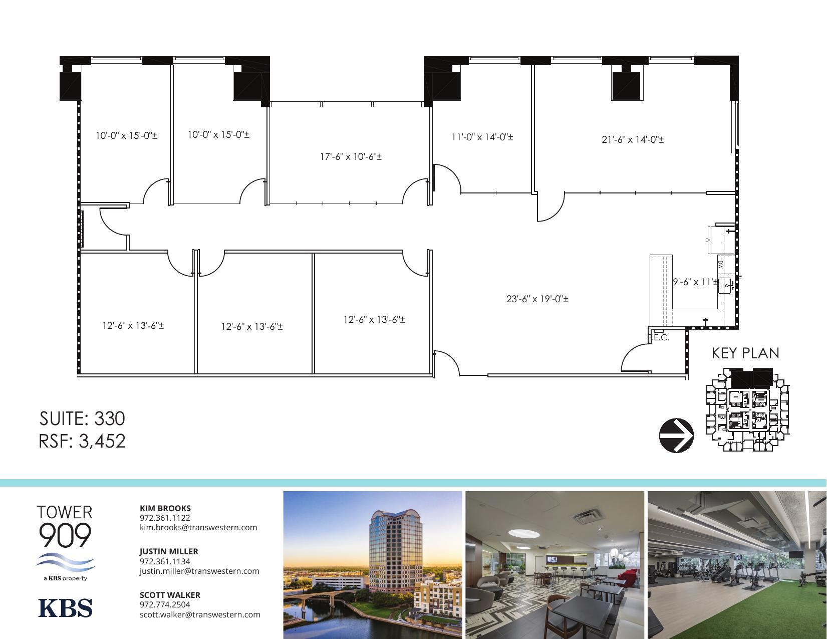 909 Lake Carolyn Pky, Irving, TX à louer Plan d’étage– Image 1 sur 1