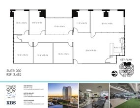909 Lake Carolyn Pky, Irving, TX à louer Plan d’étage– Image 1 sur 1