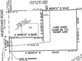 Plus de détails pour Mueschke Rd, Tomball, TX - Terrain à vendre