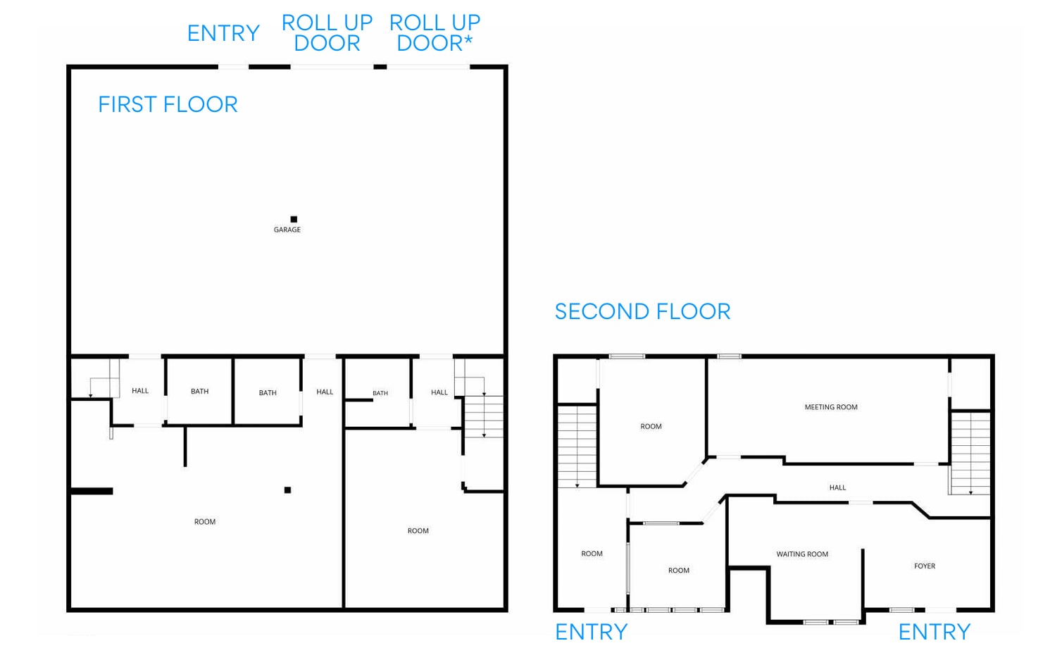 3113 Market St, San Diego, CA à louer Plan d’étage– Image 1 sur 3