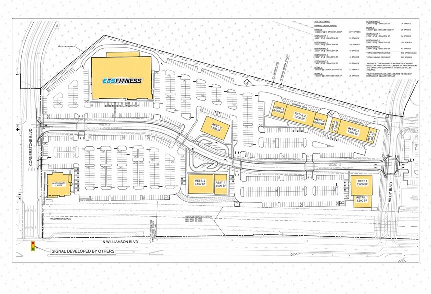 SEQ of LPGA & Williamson, Daytona Beach, FL à louer - Plan de site – Image 2 sur 2