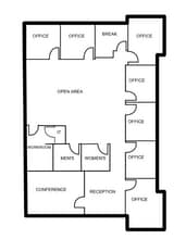 1670 Keller Pky, Keller, TX à louer Plan d’étage– Image 1 sur 1