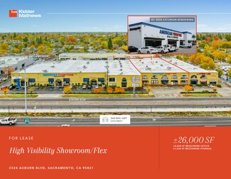 Plus de détails pour 2320-2340 Auburn Blvd, Sacramento, CA - Industriel/Logistique à louer