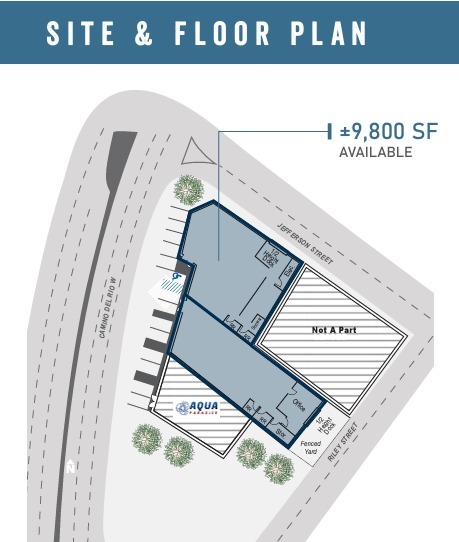 3603 Camino Del Rio W, San Diego, CA à louer Plan d’étage– Image 1 sur 1