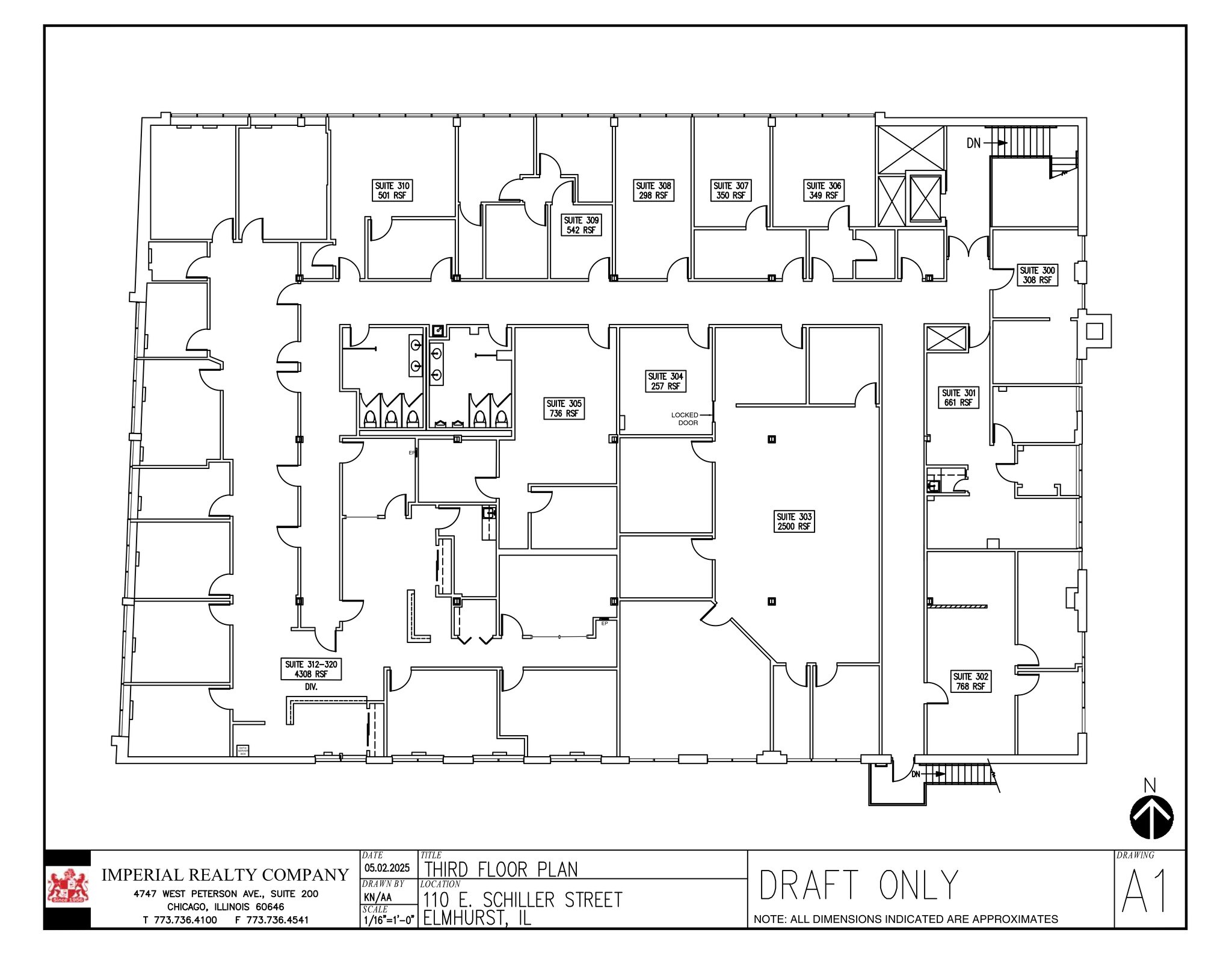 110 E Schiller St, Elmhurst, IL à louer Plan de site– Image 1 sur 1