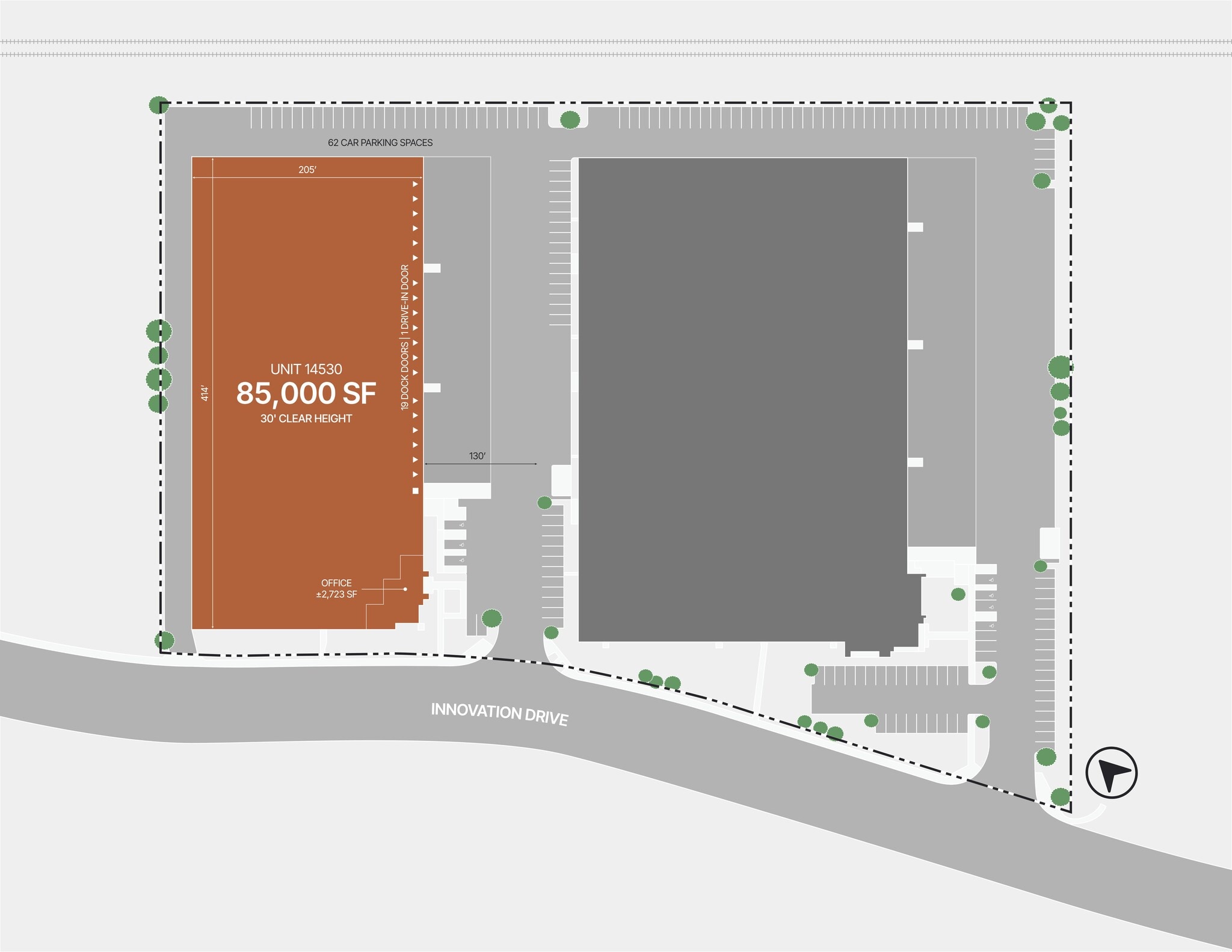 14530 Innovation Dr, Riverside, CA à louer Plan de site– Image 1 sur 1