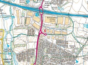 Castle Mound Way, Rugby à louer Carte– Image 2 sur 2