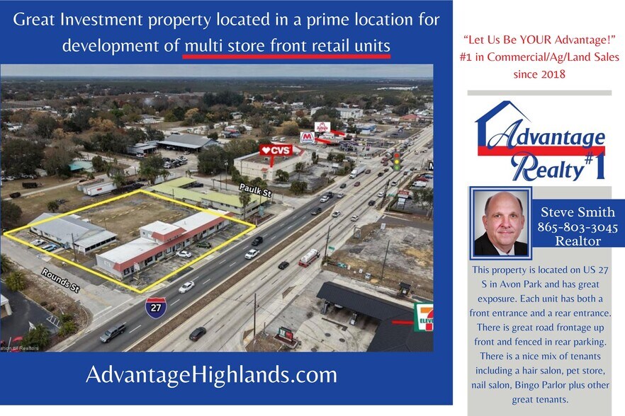 104-118 Us Highway 27 S, Avon Park, FL à vendre - Photo principale – Image 1 sur 16
