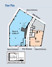 29-28 41st Ave, Long Island City, NY à louer Plan d’étage– Image 1 sur 8