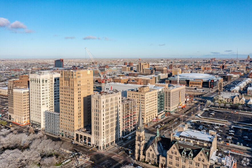 18-24 W Adams Ave, Detroit, MI à vendre - Aérien – Image 3 sur 3