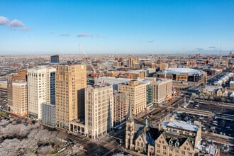 18-24 W Adams Ave, Detroit, MI - VUE AÉRIENNE vue de carte