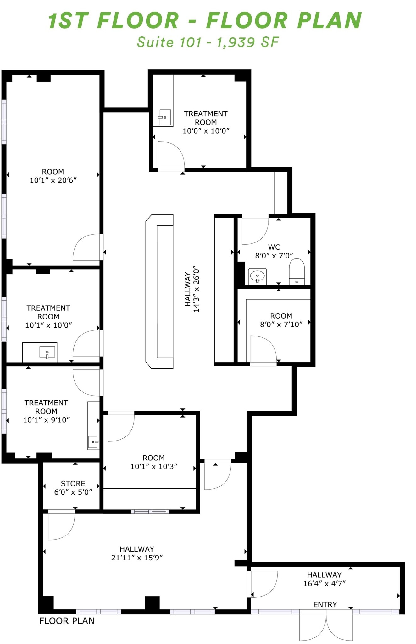2803 Earl Rudder Freeway, College Station, TX à louer Plan d’étage– Image 1 sur 1