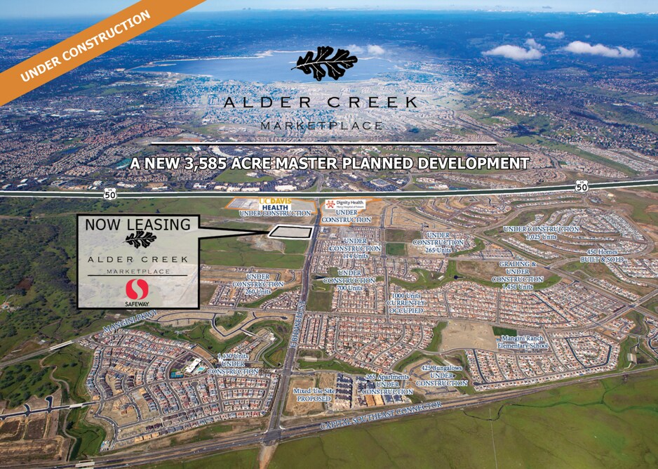 SWC E Bidwell St & Alder Creek Pkwy, Folsom, CA à louer Photo principale– Image 1 sur 2