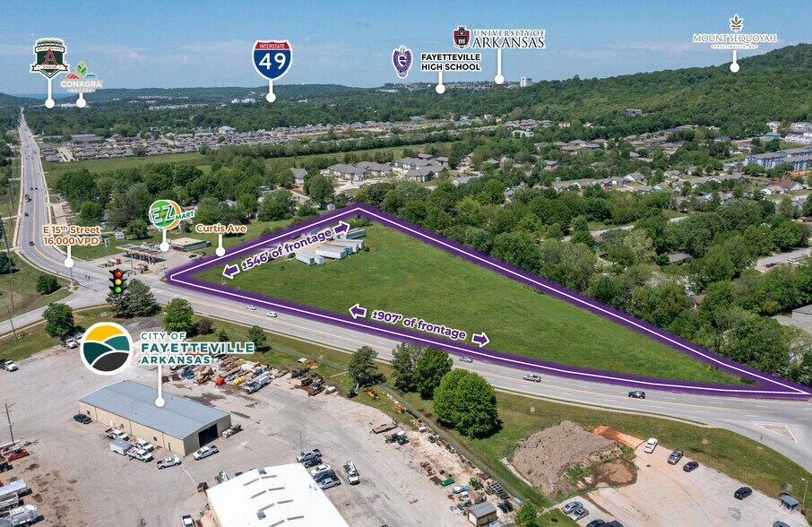 15th St, Fayetteville, AR à vendre - Photo de l’immeuble – Image 2 sur 7