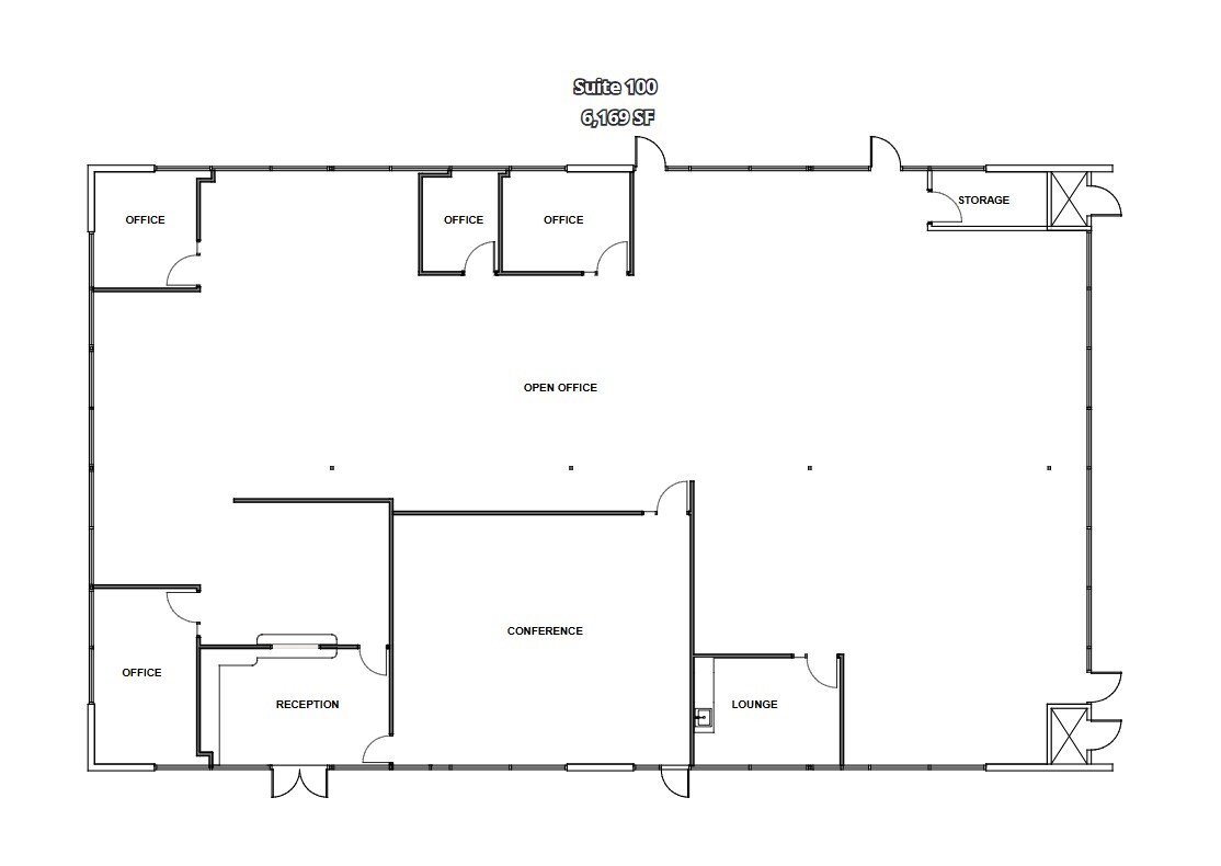4800 Stockdale Hwy, Bakersfield, CA à louer Plan d’étage– Image 1 sur 1