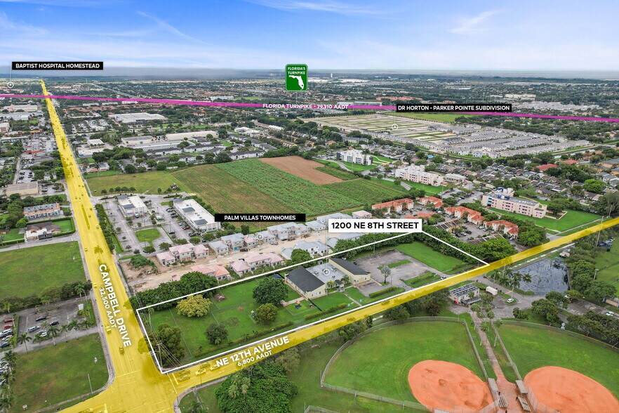 1200 NE 8th St, Homestead, FL à vendre - Photo de l’immeuble – Image 3 sur 9
