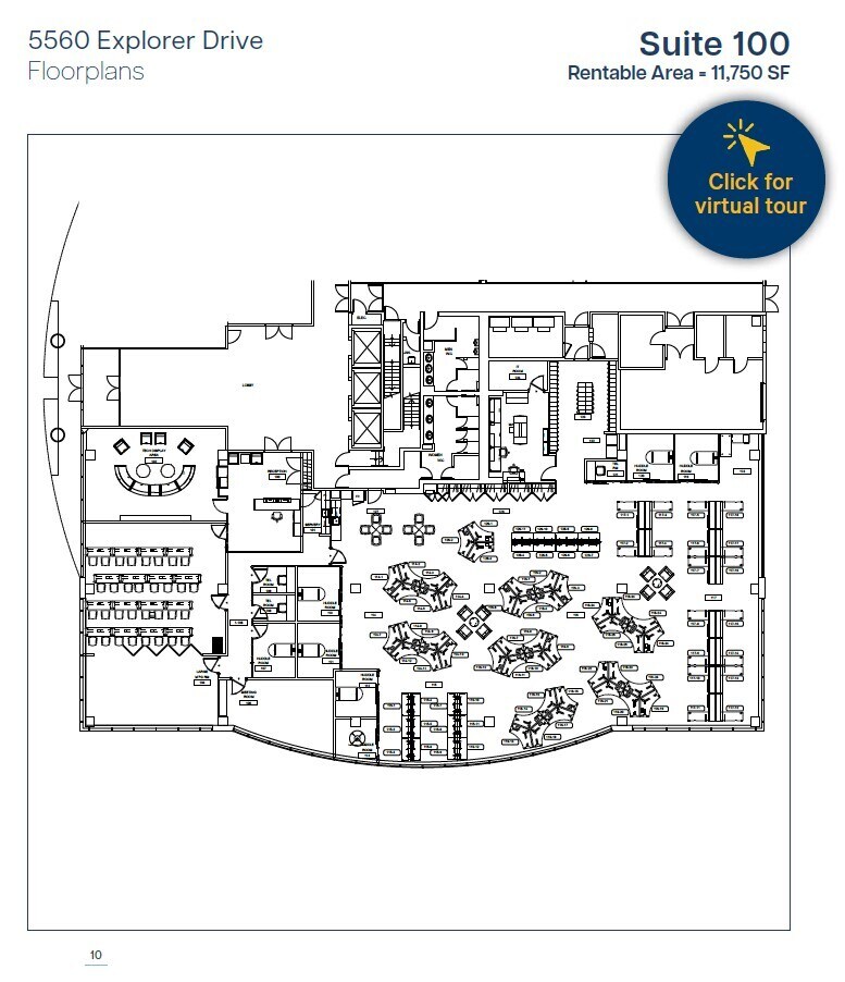 5560 Explorer Dr, Mississauga, ON à louer Plan d’étage– Image 1 sur 1