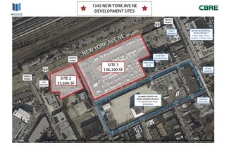 Plus de détails pour 1345 New York Ave NE, Washington, DC - Terrain à louer