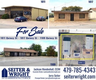 Plus de détails pour 1011, 1017, 1109 Quincy St – Local commercial à vendre, Fort Smith, AR