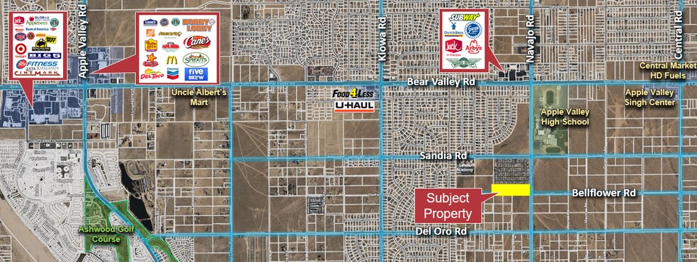 Bellflower Rd, Apple Valley, CA à vendre - Photo principale – Image 1 sur 2