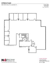 6365 NW 6th Way, Fort Lauderdale, FL à louer Plan d’étage– Image 1 sur 6