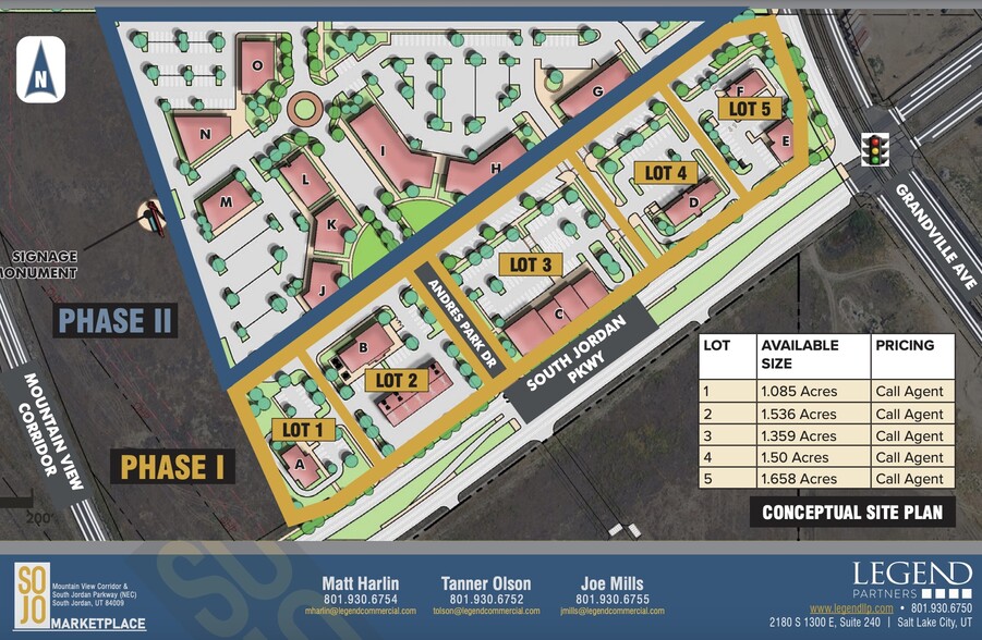 South Jordan Parkway & Grandville Ave, South Jordan, UT à louer - Photo principale – Image 1 sur 1