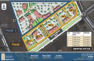 Plus de détails pour South Jordan Parkway & Grandville Ave, South Jordan, UT - Terrain à louer