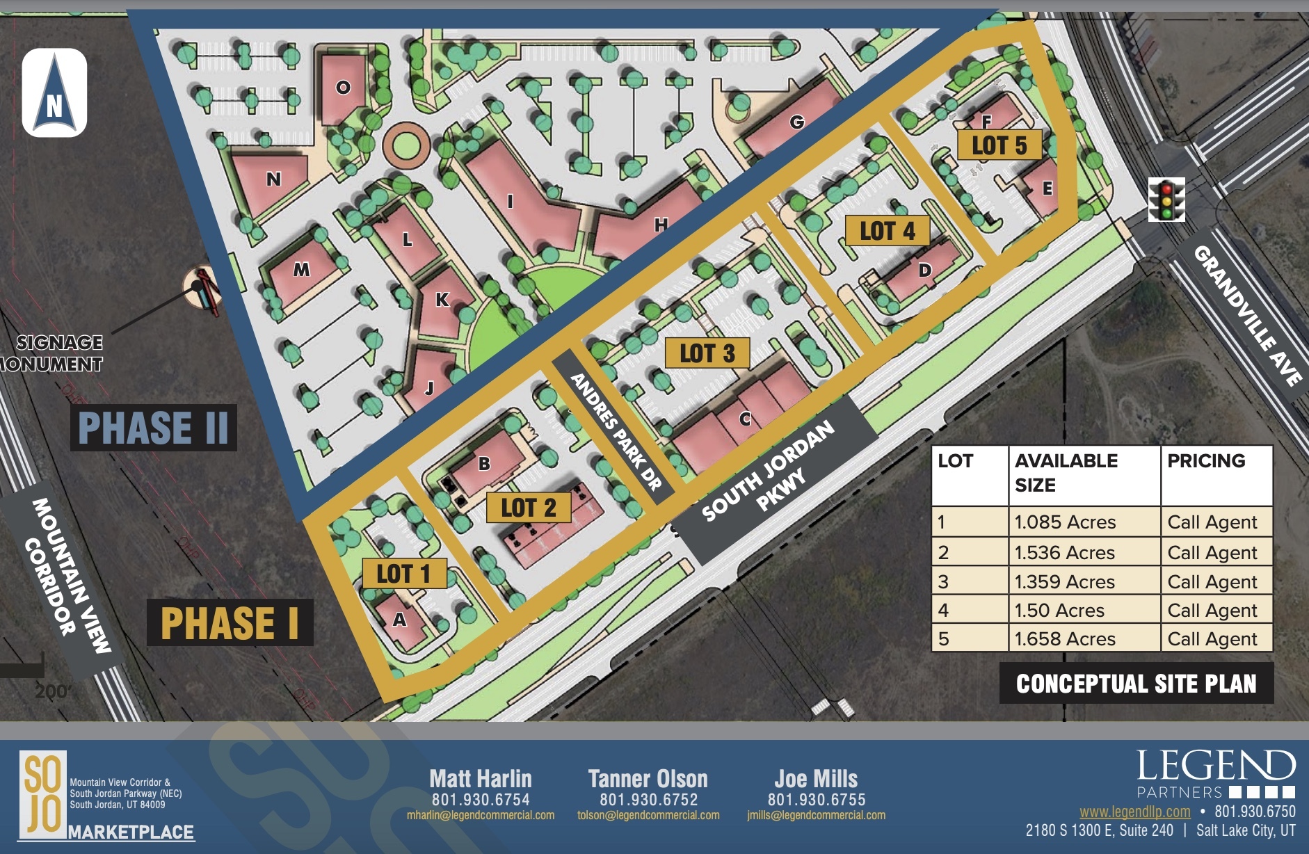 South Jordan Parkway & Grandville Ave, South Jordan, UT à louer Photo principale– Image 1 sur 2