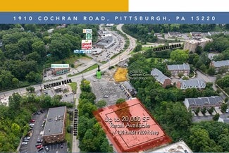 Plus de détails pour 1910 Cochran Rd, Pittsburgh, PA - Local commercial à louer