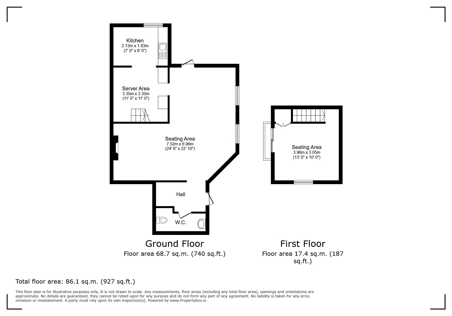 19-19A Broad St, Alresford à louer Plan d’étage– Image 1 sur 10